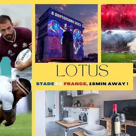 Apartmán Le Lotus - Self Checkin - 20Min From Paris - Free Parking Around Drancy Exteriér fotografie