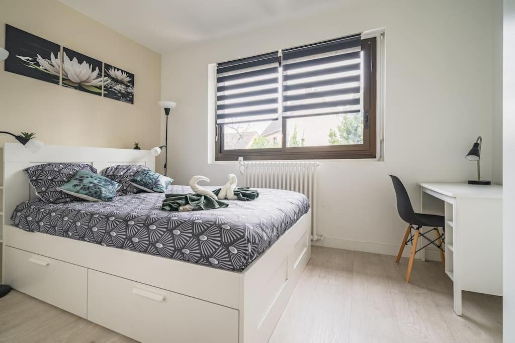 Apartmán Le Lotus - Self Checkin - 20Min From Paris - Free Parking Around Drancy Exteriér fotografie